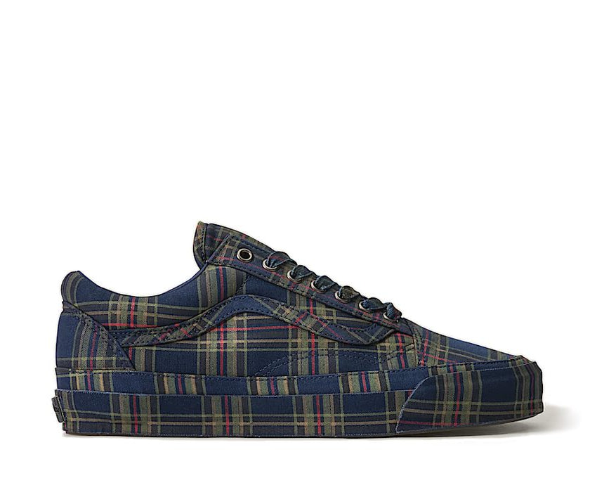 Vans LX Old Skool "Plaid Navy" - sneakers unisexe