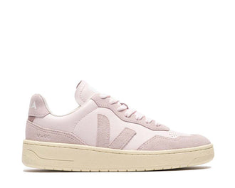 Veja V-90 O.T. Leather Lassi Petale — sneaker donna pelle nude rosa
