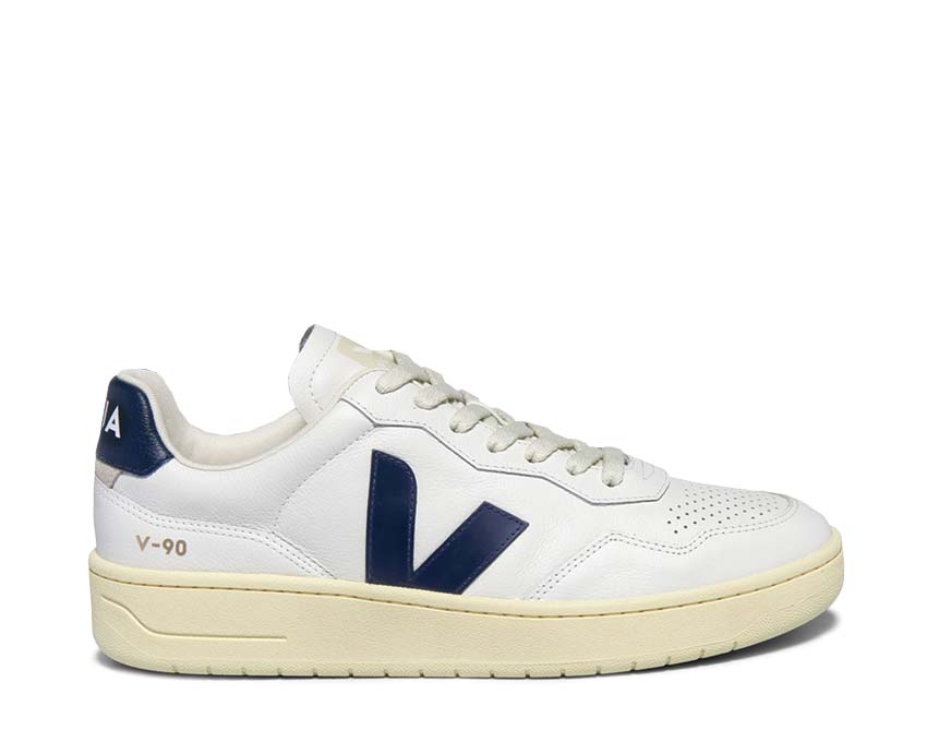 Veja V-90 OT Leather Extra White / Nautico VD2003656B