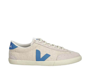 Veja Volley Egée Blue — Damen-Sneaker hellblaues Segeltuch Veja