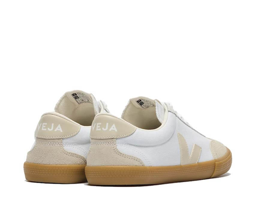 Veja Volley Natural White suola — suola in gomma naturale