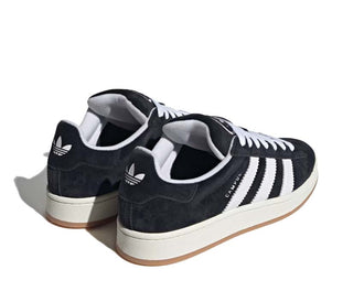 vista lateral — Campus 00s Core Black suela goma plana