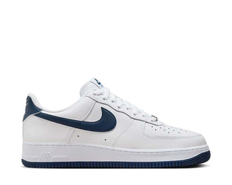 Nike Air Force 1 '07 Blanco Azul Marino - Zapatilla hombre FJ4146-104 - noirfonce.eu