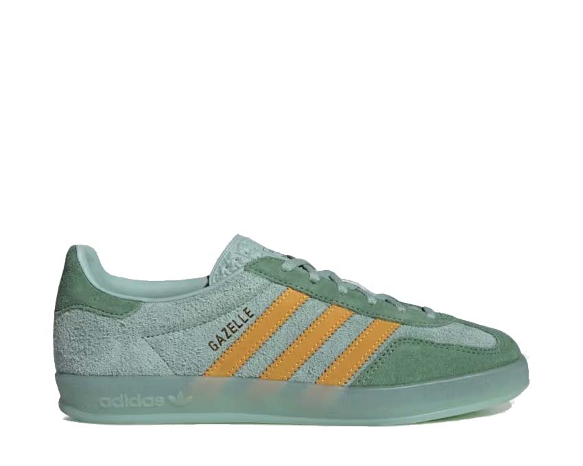 Adidas Gazelle Indoor W Hazy Green / Preloved Green - Crew Yellow IG6783