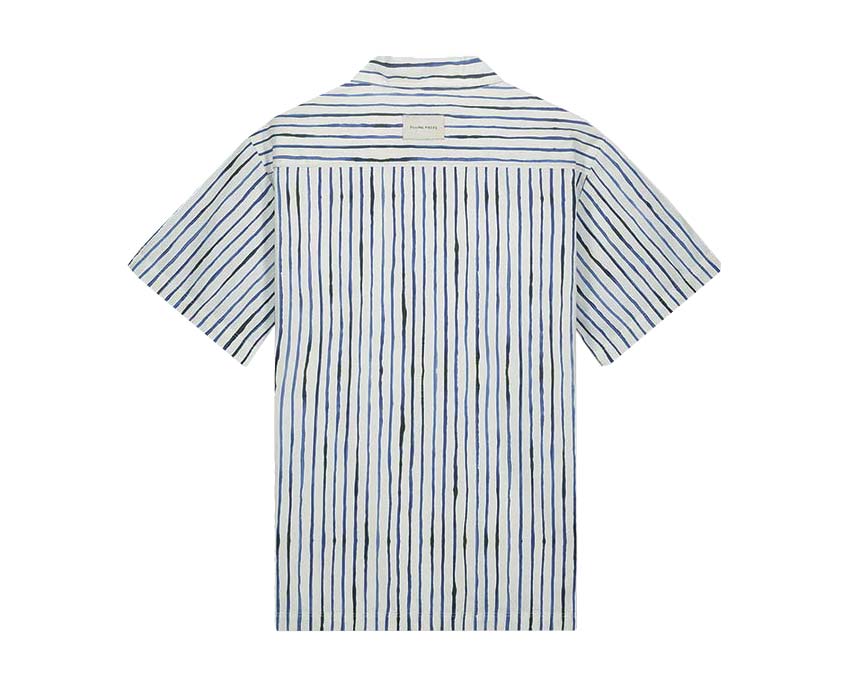 Filling Pieces Resort Shirt Painted Stripe 98733980630‬