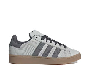 Adidas Campus 00s Ash Silver Grey Six — women's silver suede flat rubber sole sneaker
