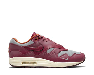 Nike Air Max 1 x Patta Night Maroon DO9549-001 exclusive Patta collab available on noirfonce.eu