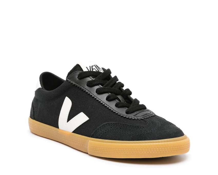 Veja Volley Canvas Black / White Natural VO0103529A
