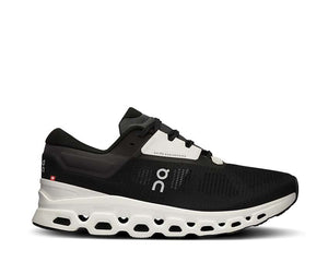 On Cloudstratus 3 W Black/Frost — women's running shoe double CloudTec stability