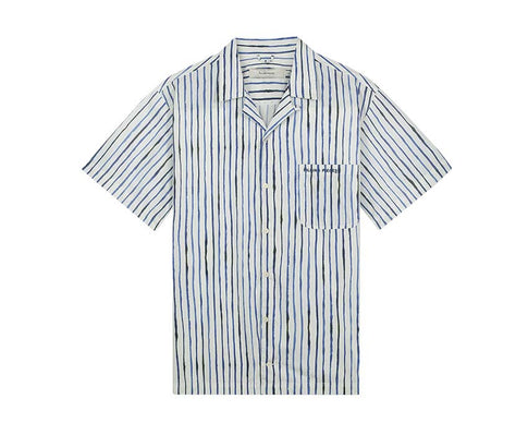 Filling Pieces Resort Shirt Painted Stripe 98733980630‬