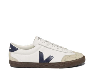 Veja Volley White/Nautico — sneaker donna pelle eco-responsabile