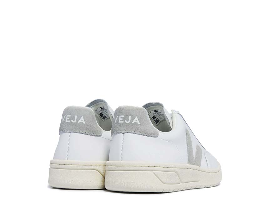 Veja V-12 Leather White / Light Grey XD0203484A