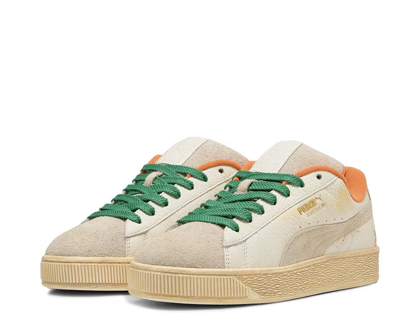 Puma Suede XL Carrots 2 Warm White / Rickie Orange 398801 01