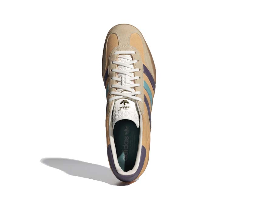 Adidas Gazelle Indoor Glow Orange / Shadow Violet - Off White IG1636