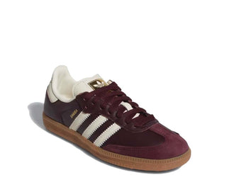 vista laterale — Samba OG Maroon Cream White suola gomma