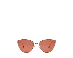 Ahlem Place du Louvre Champagne — lunettes de soleil femme acétate champagne doré