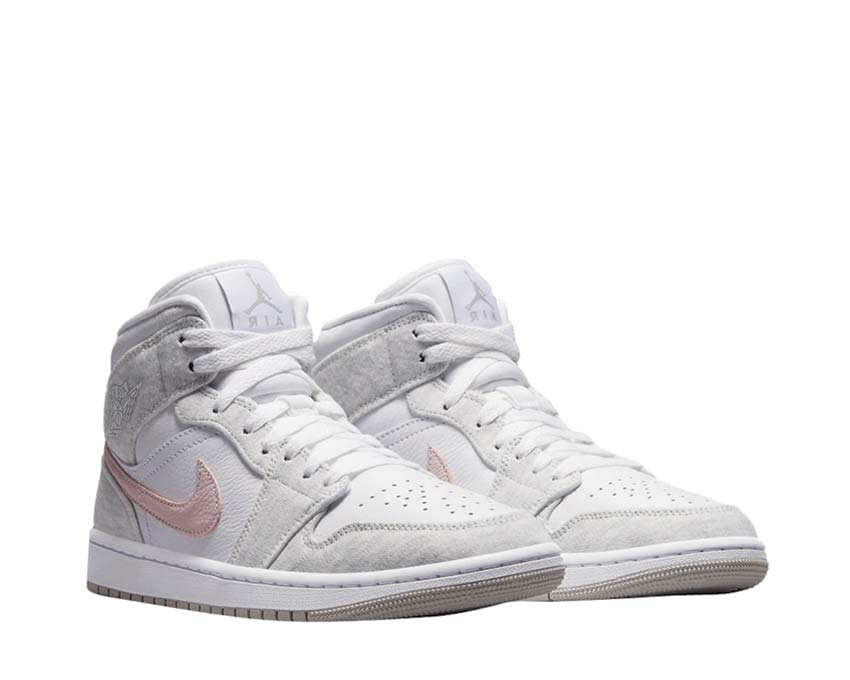 Air Jordan 1 Mid SE LT Iron Ore / Atmosphere - White DN4045-001