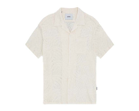 Arte Stan Croche Shirt Cream SS24-116S