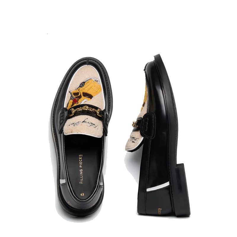 Filling Pieces Loafer "Yellow Cab Black"