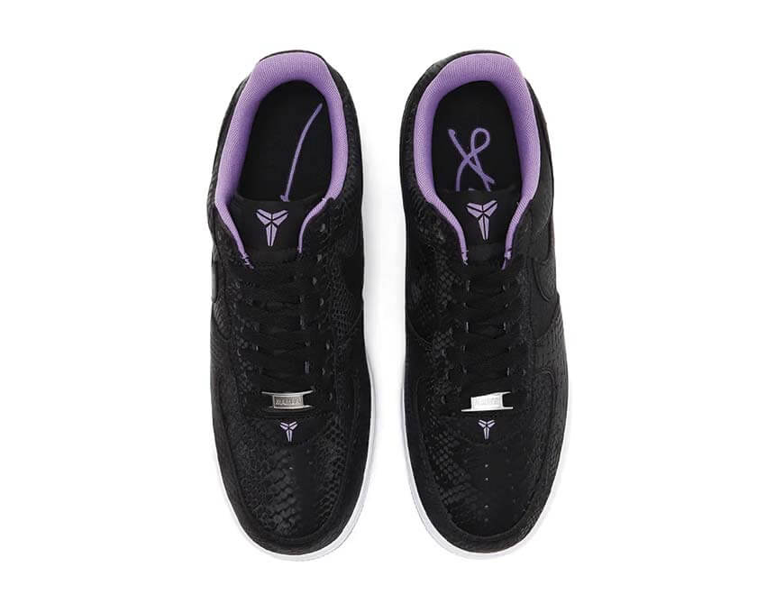 Nike Air Force 1 Low "Black Purple Stardust"