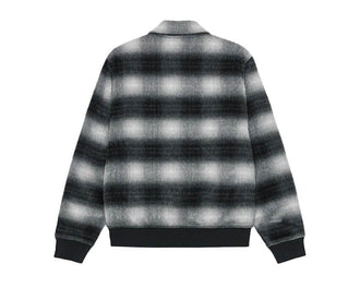 Les Deux Shadowcheck Varsity Jacket "Black"