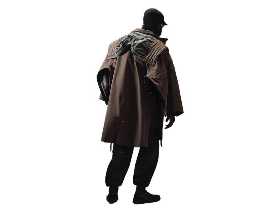 Oakley Latitude Veil 3L Shell Parka "Dark Umber" - parka homme - vue 3