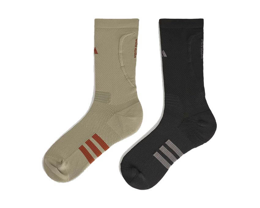 Adidas x Entire Studios Regular Socks "Black/Grey" - chaussettes unisexe