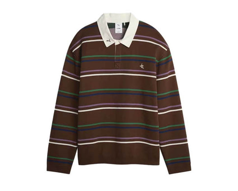 Puma X Le Père Knitted Rugby Polo "Potting Soil"
