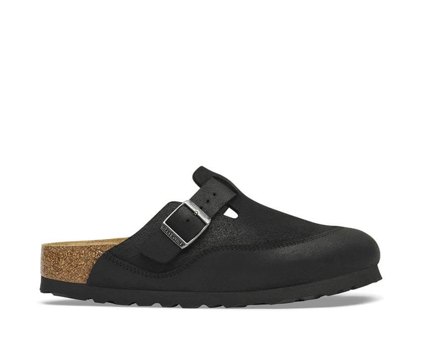 Birkenstock Charcoal Snake Oiled "Black"