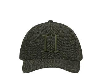 Les Deux Core Herringbone Baseball Cap "Rifle Green" - casquette homme