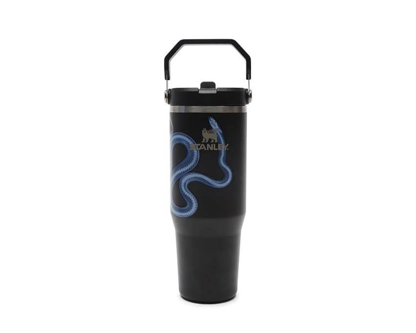 Stanley x Concepts IceFlow Flip Straw 2.0 Tumbler "Black/Blue" - gobelet isotherme unisexe