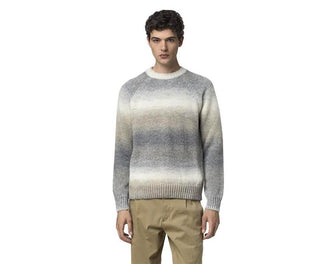 K-Way Valter Shaded Yarn Pullover "Grey Beige Degrade" - pull unisexe - vue 2