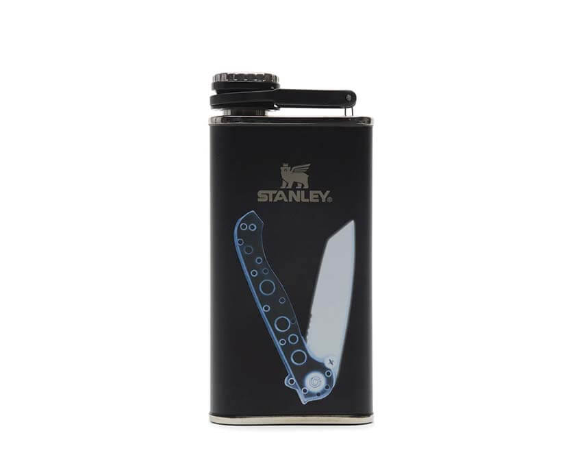 Stanley x Concepts Easy Fill Flask "Black/Blue" - flasque unisexe