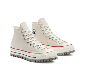 Converse Chuck 70 Canvas LTD Hi Sand vista lateral — lona arena premium