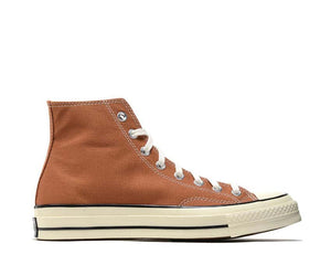 Converse Chuck 70 Hi Tawny Owl Egret — Damen-Sneaker Segeltuch premium