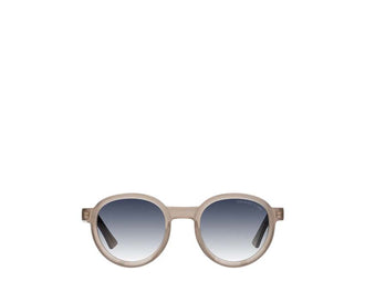 Cutler And Gross 1384 Round Humble Potato — lunettes de soleil unisexe acétate rond beige