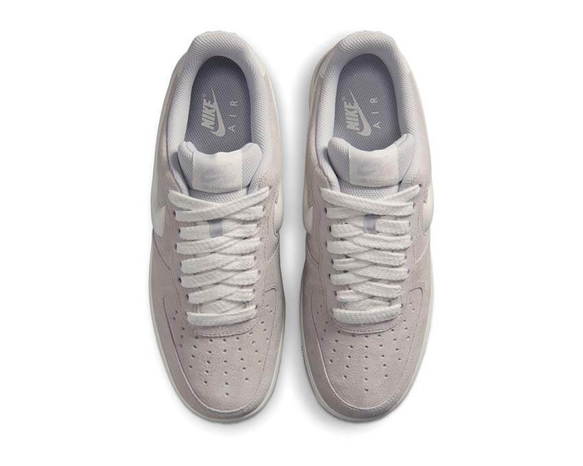 Nike Air Force 1 '07 LV8 gris — sneakers cuir véritable lifestyle homme