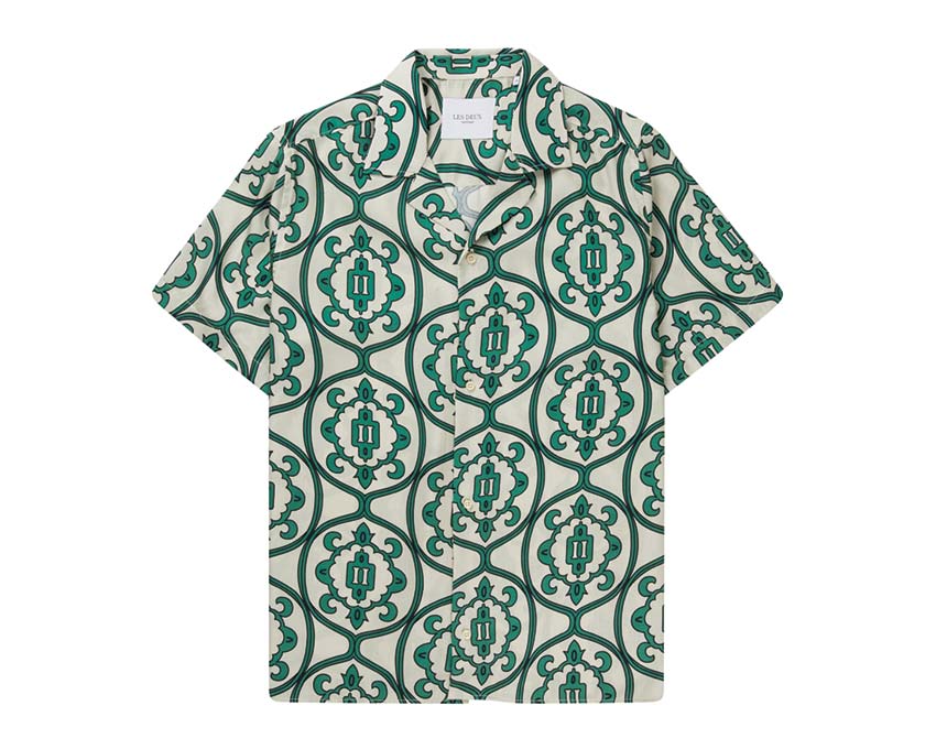 Les Deux Ornament AOP SS Shirt LDM401056