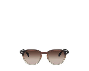 Lunetterie Générale Desert Rain Gradient Brown — lunettes de soleil unisexe dégradé brun