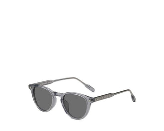 Lunetterie Générale Dolce Vita Grey Crystal vue — monture cristal gris artisanale Québec