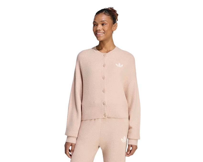 Adidas Essentials Knit Cardigan "Wonder Taupe"