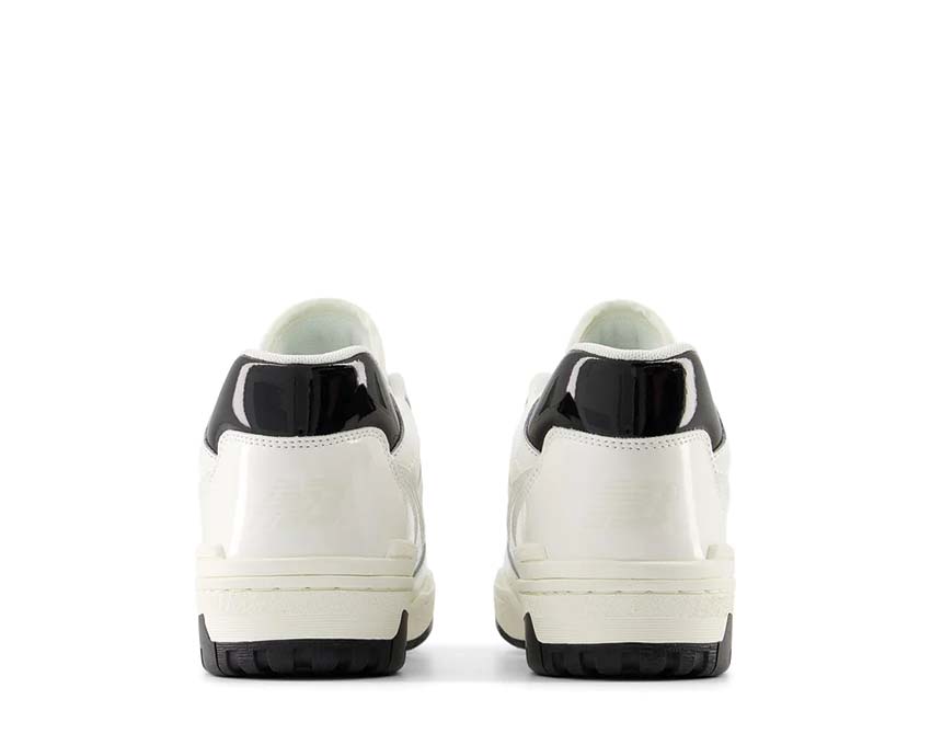 New Balance 550 Patent Leather Sea Salt / Black BB550YKF