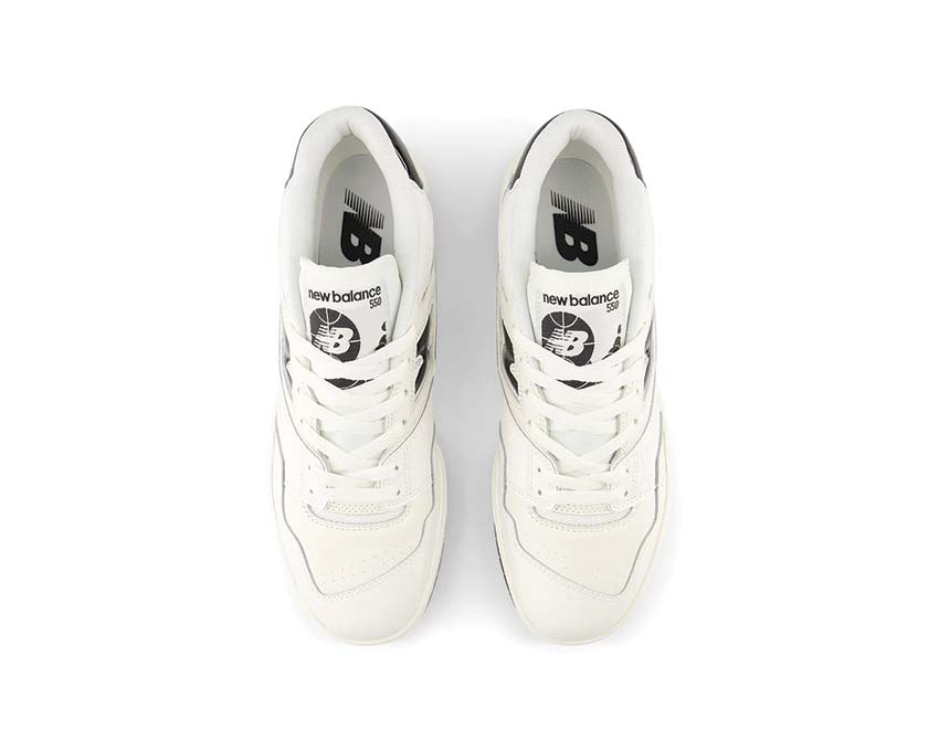 New Balance 550 Patent Leather Sea Salt / Black BB550YKF