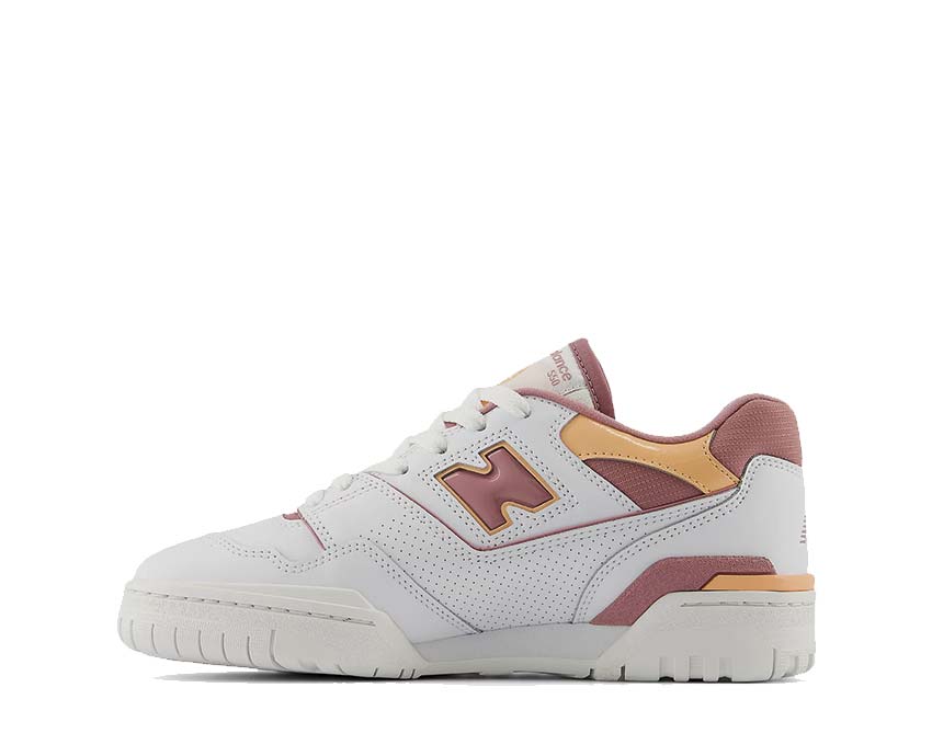 New Balance 550 W White / Rosewood - Hazy Peach BBW550EA