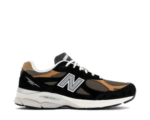 New Balance 990 Made in USA Black Tan Nero/Tan — sneaker uomo made in USA
