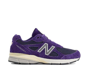 New Balance 990v4 Made in USA Plum — zapatilla hombre malla y ante