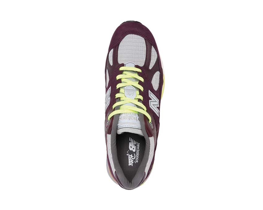 New Balance 991v2 X Patta Burgundy U991PD2