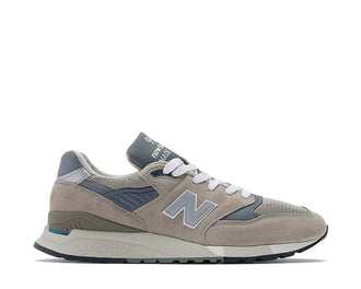 New Balance 998 Made in USA Gris U998GR — zapatilla hombre cuero ante premium