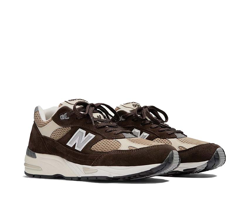 New Balance Made in UK 991v1 Finale Delicioso / Silver Mink - Oyster Grey M991BGC