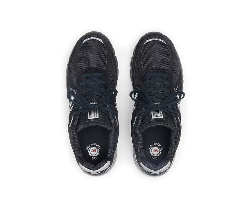New Balance 990v4 Made in USA Black / Silver U990BL4